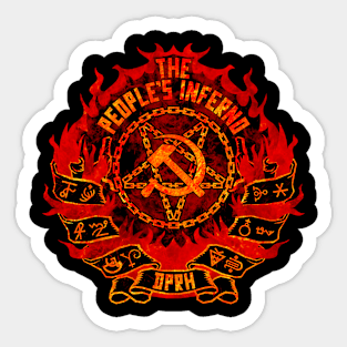 The People's Inferno - Soviet Hell Sticker